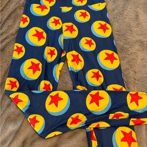 Disney Pixar Ball Patterned Leggings XS